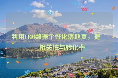 利用CRM數(shù)據(jù)個性化落地頁，提升相關(guān)性與轉(zhuǎn)化率