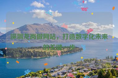 深圳龍崗做網(wǎng)站，打造數(shù)字化未來的關(guān)鍵一步