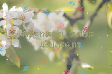 2024年海運價格預(yù)測，如何鎖定全年艙位保底價？