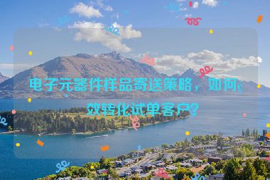 電子元器件樣品寄送策略，如何高效轉(zhuǎn)化試單客戶？