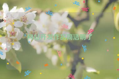 網(wǎng)站開發(fā)作品簡潔明了