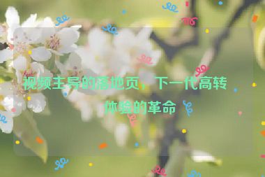 視頻主導(dǎo)的落地頁，下一代高轉(zhuǎn)化體驗的革命