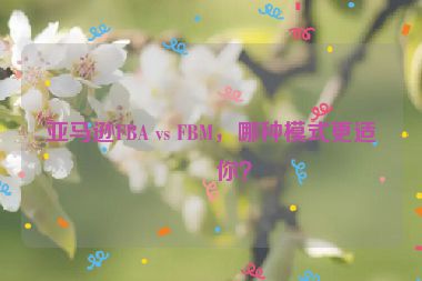 亞馬遜FBA vs FBM，哪種模式更適合你？