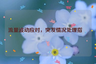 流量波動應對，突發(fā)情況處理指南
